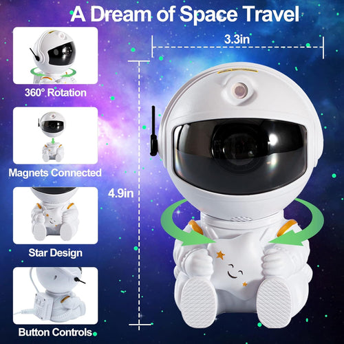 Astronaut Galaxy Projector